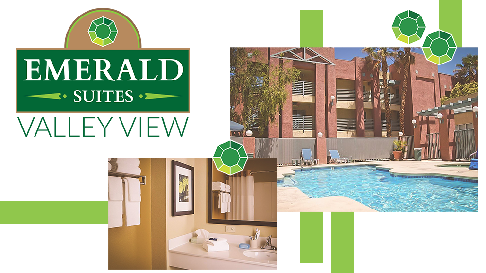 Emerald Suites Valley View | Extended Stay Rentals in Las Vegas, NV